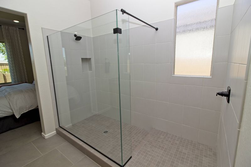 Open-Plan Walk-In Shower